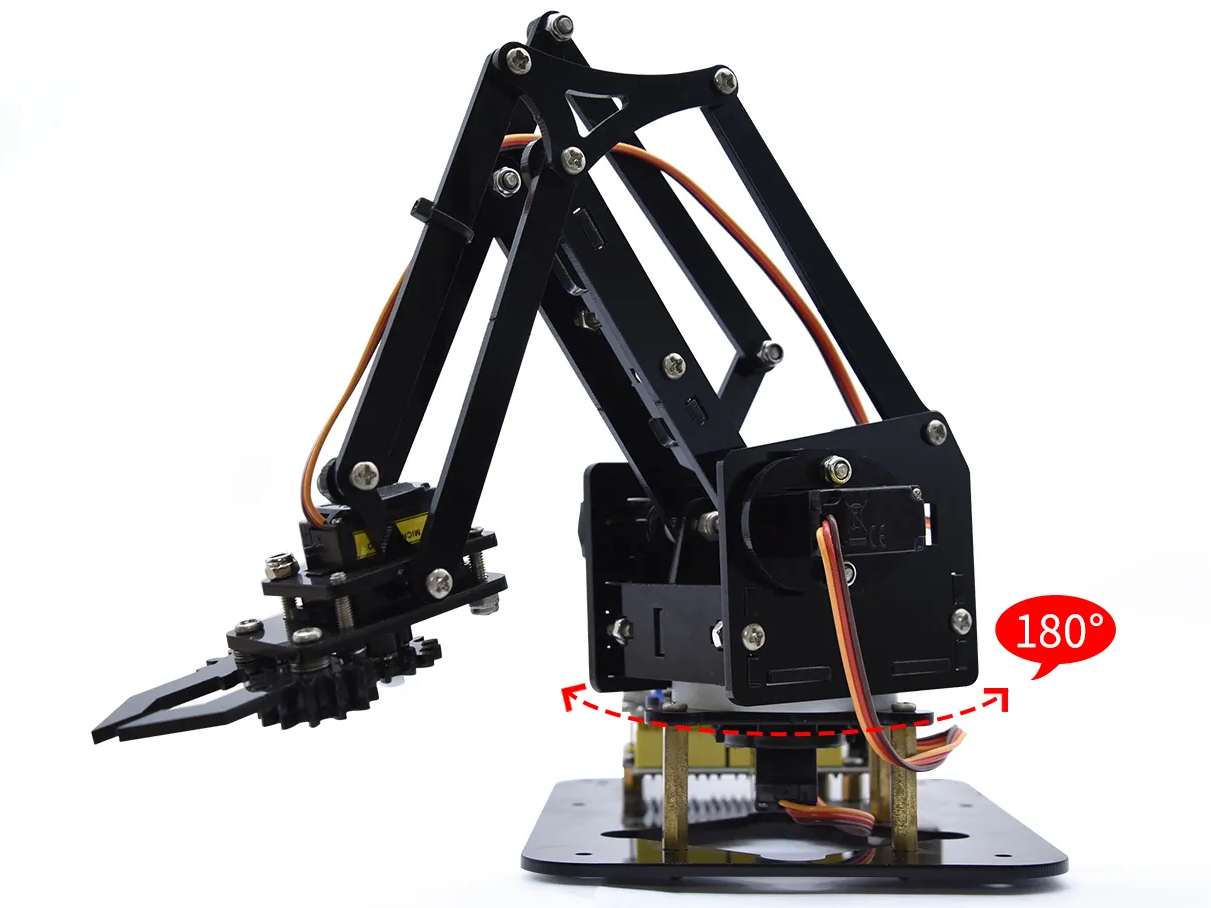 Конструктор механический манипулятор 4DOF для Arduino  от магазина ArdStudio в Москве