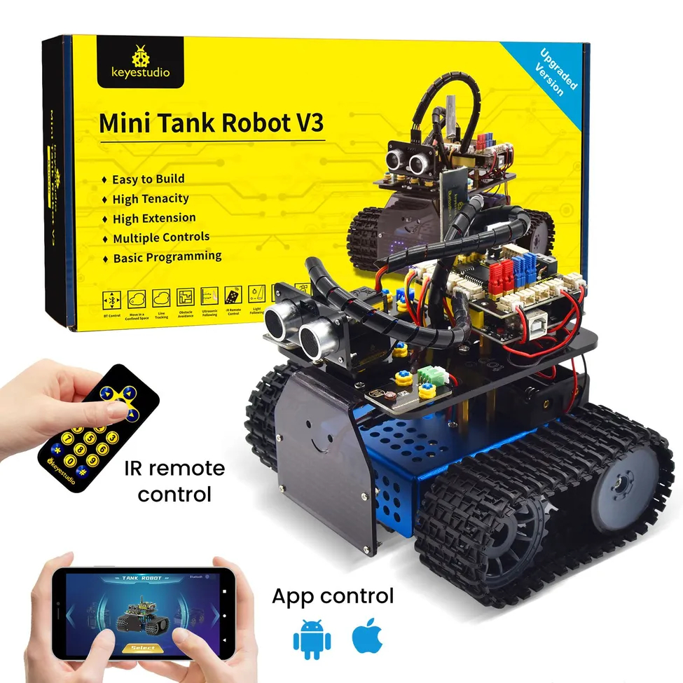 Мини танк-робот V3.0 для Arduino  от магазина ArdStudio в Москве