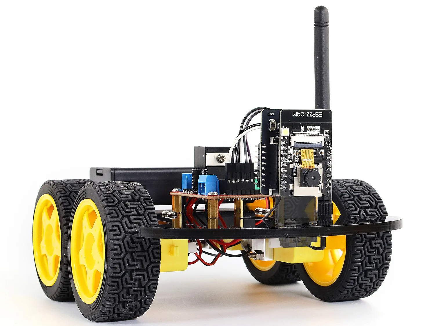 Робот-автомобиль 4WD с камерой ESP32-CAM для Arduino  от магазина ArdStudio в Москве