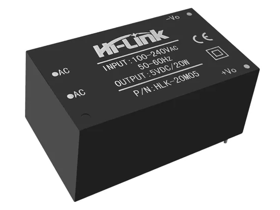 Мини сетевой блок питания Hi-Link HLK-20M05 (5V, 4A, 20W)  от магазина ArdStudio в Москве