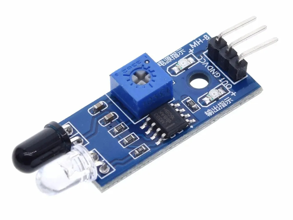 Инфракрасный (IR) датчик препятствий TZT для Arduino  от магазина ArdStudio в Москве