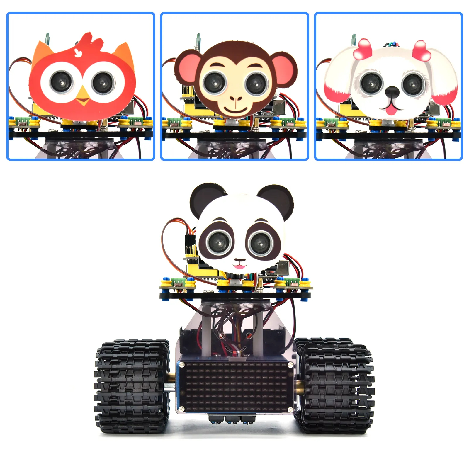 Мини гусеничный танк-робот V3.0 для Arduino  от магазина ArdStudio в Москве