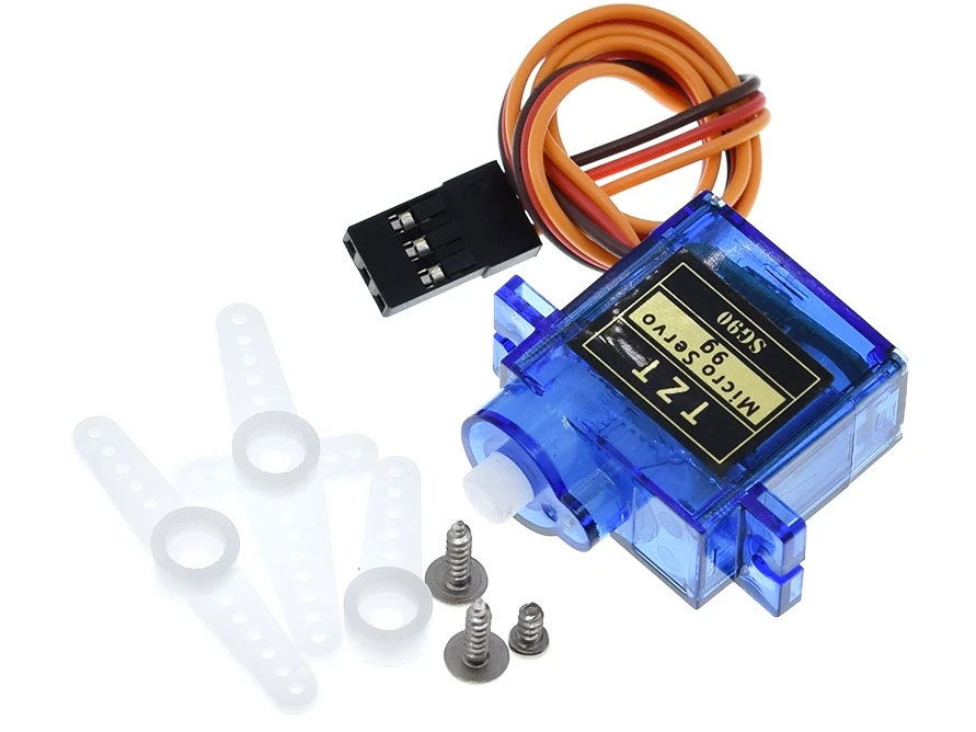 Микросервопривод SG90 TZT для Arduino  от магазина ArdStudio в Москве