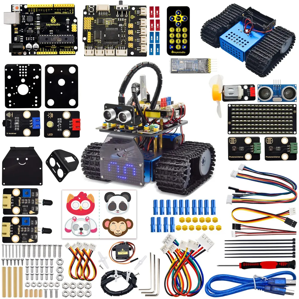 Мини танк-робот V3.0 для Arduino  от магазина ArdStudio в Москве