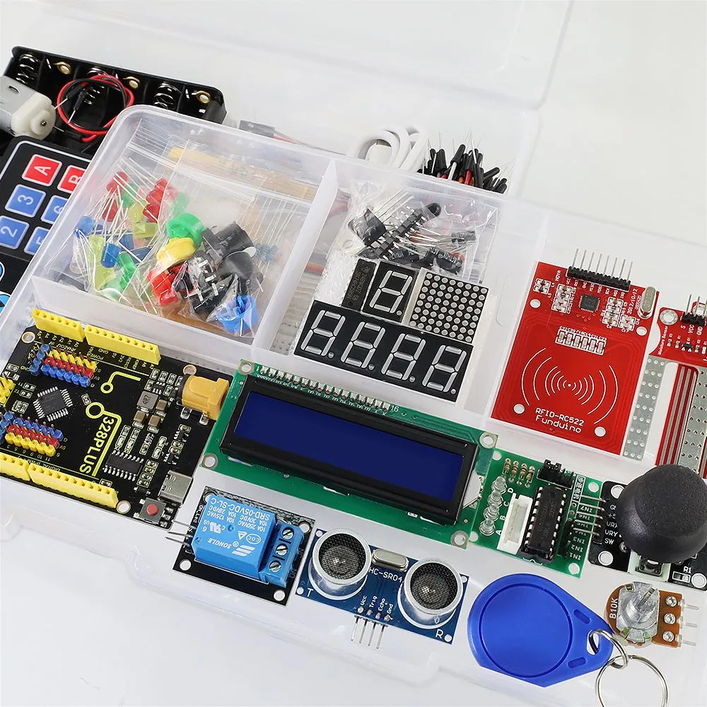 Полный стартовый набор для обучения программированию Arduino UNO R3  от магазина ArdStudio в Москве