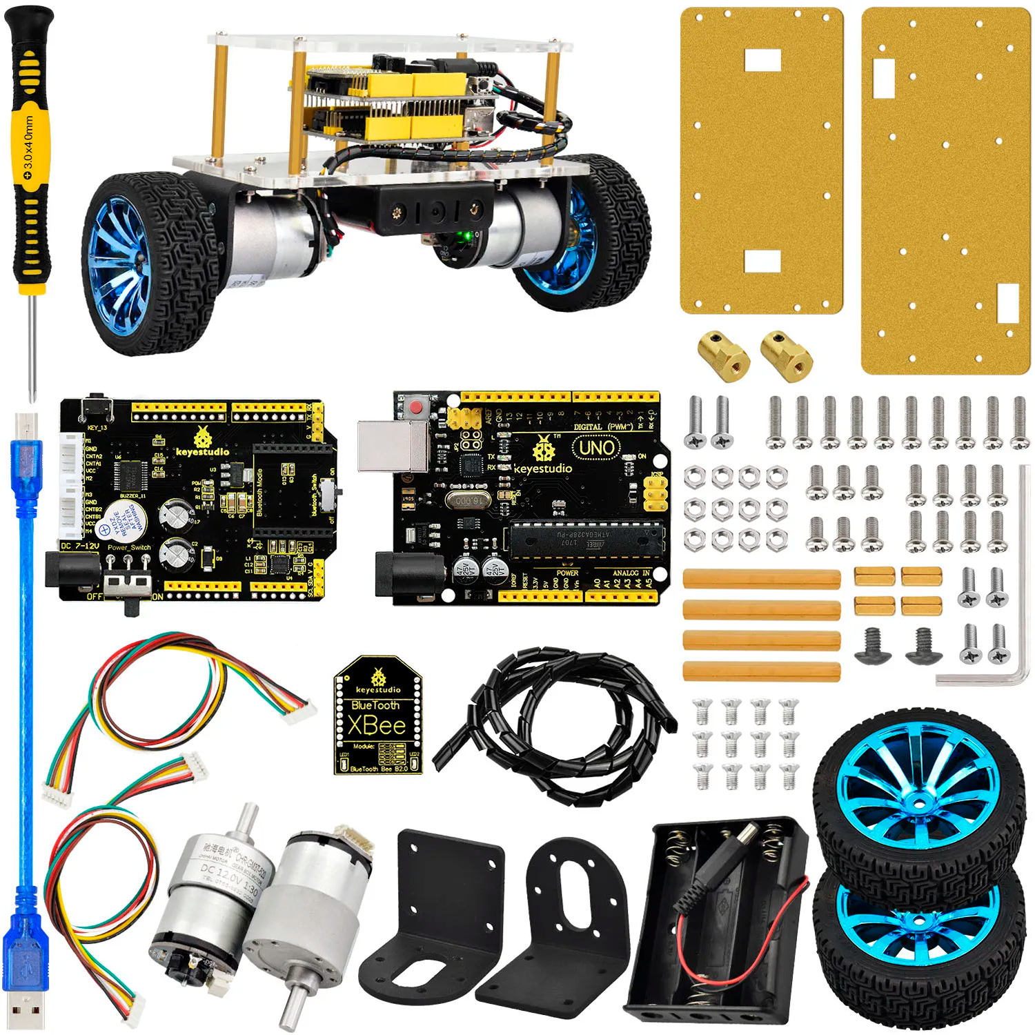 Самобалансирующийся автомобильный комплект для Arduino  от магазина ArdStudio в Москве