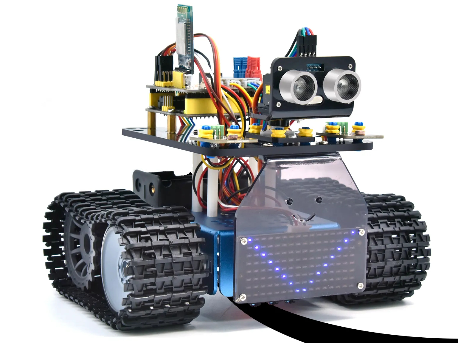 Мини гусеничный танк-робот V3.0 для Arduino  от магазина ArdStudio в Москве