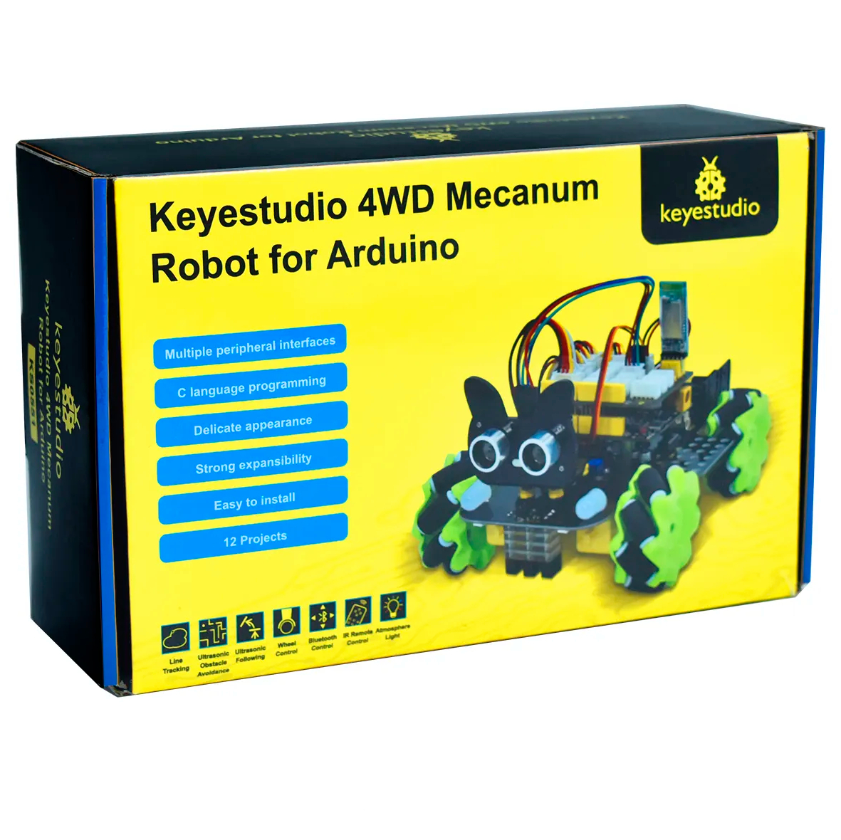 Робот-автомобиль 4WD Mecanum для Arduino  от магазина ArdStudio в Москве