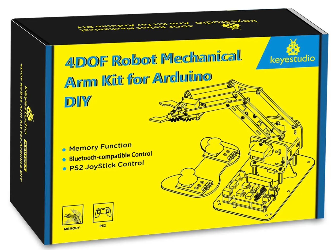 Конструктор механический манипулятор 4DOF для Arduino  от магазина ArdStudio в Москве
