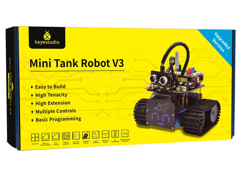 Мини танк-робот V3.0 для Arduino  от магазина ArdStudio в Москве