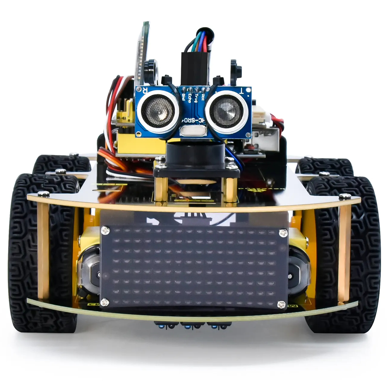 Модернизированный многоцелевой умный робот-автомобиль 4WD BT V2.0 для Arduino  от магазина ArdStudio в Москве
