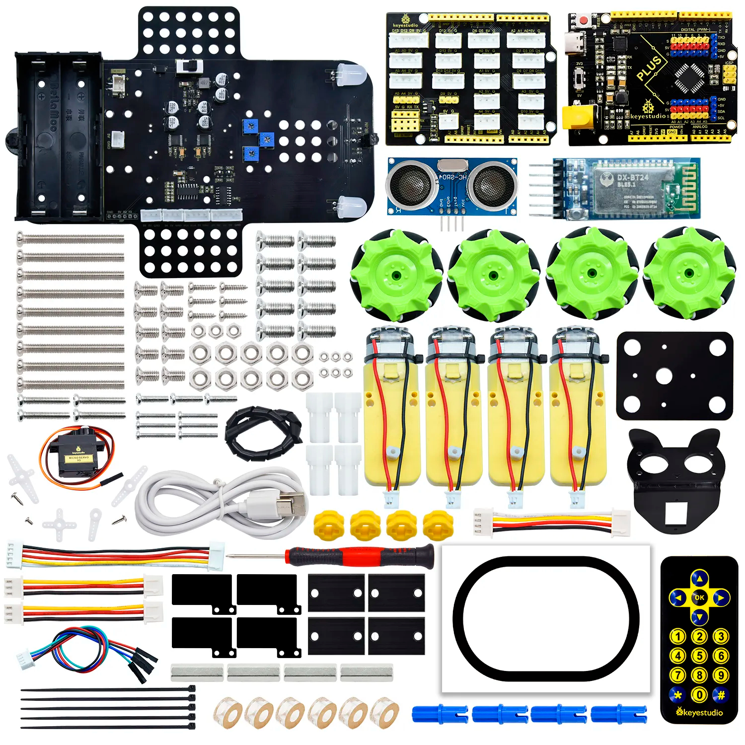 Робот-автомобиль 4WD Mecanum для Arduino  от магазина ArdStudio в Москве