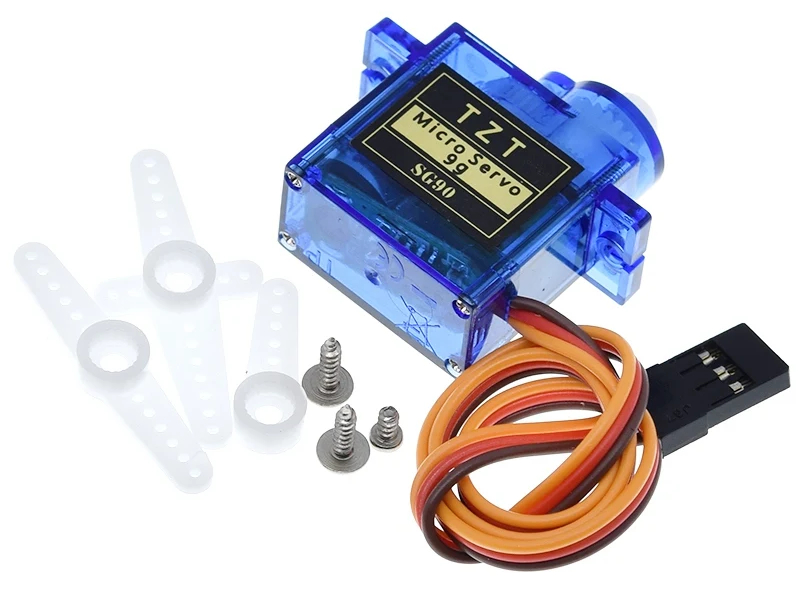Микросервопривод SG90 TZT для Arduino  от магазина ArdStudio в Москве