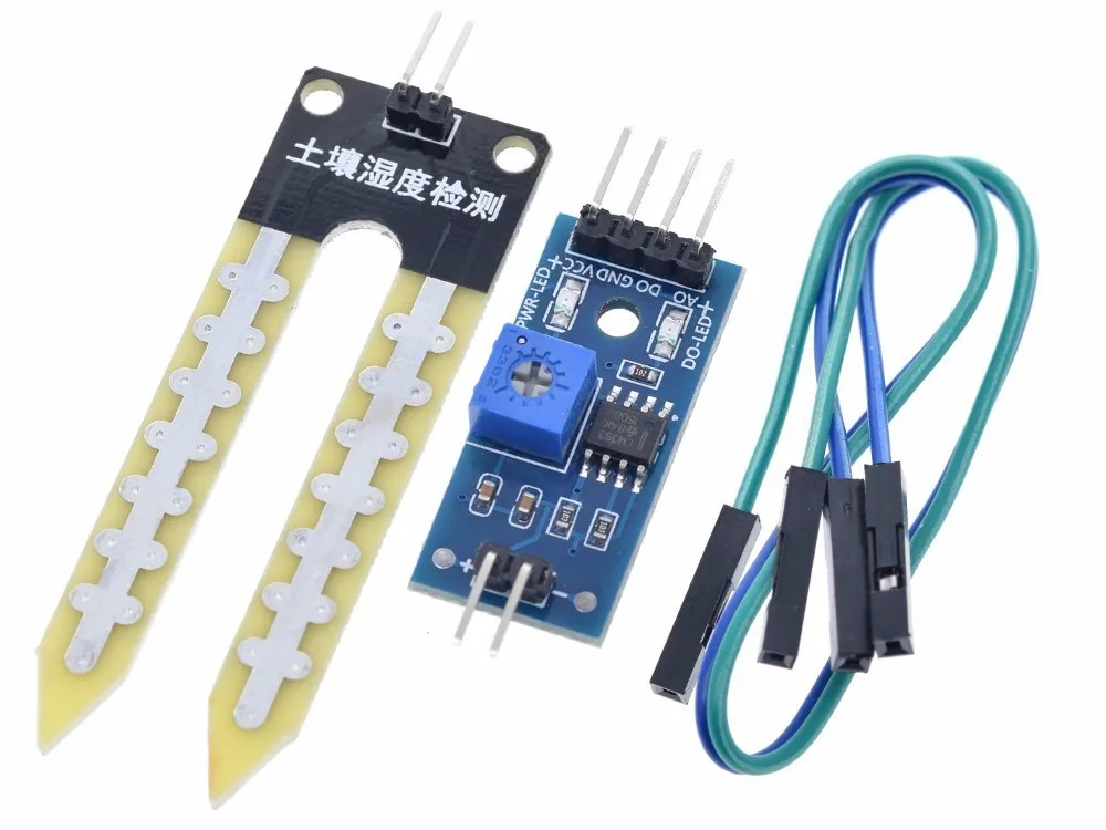 Датчик влажности почвы TZT для Arduino  от магазина ArdStudio в Москве