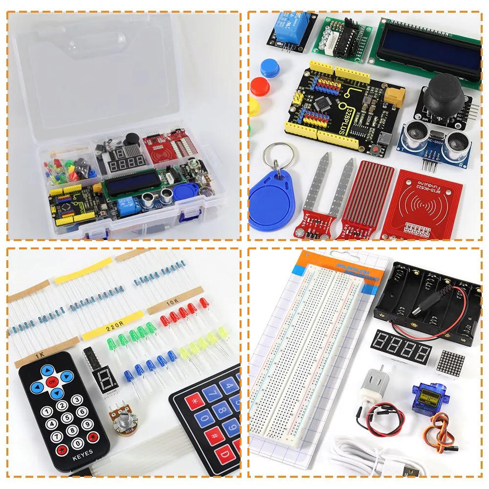Полный стартовый набор для обучения программированию Arduino UNO R3  от магазина ArdStudio в Москве