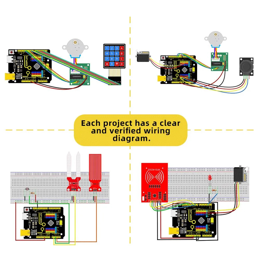 Полный стартовый набор для обучения программированию Arduino UNO R3  от магазина ArdStudio в Москве