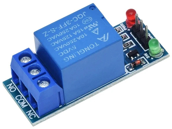 Релейный модуль 1-канальный 5V TZT для Arduino  от магазина ArdStudio в Москве